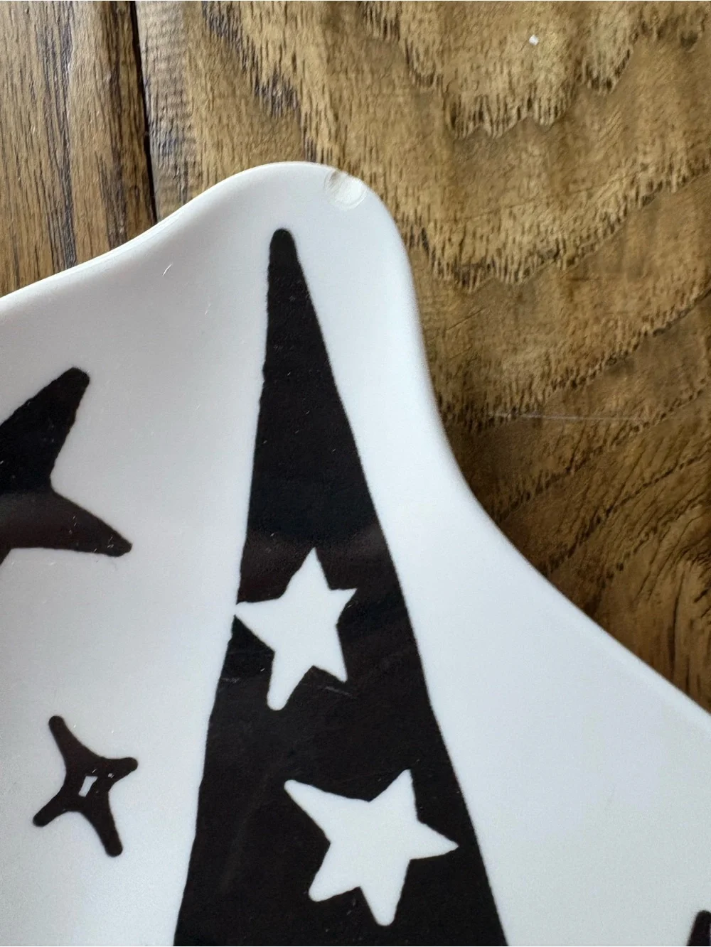 Hyde & EEK Witch Cat Halloween Melamine Plates Set of 4